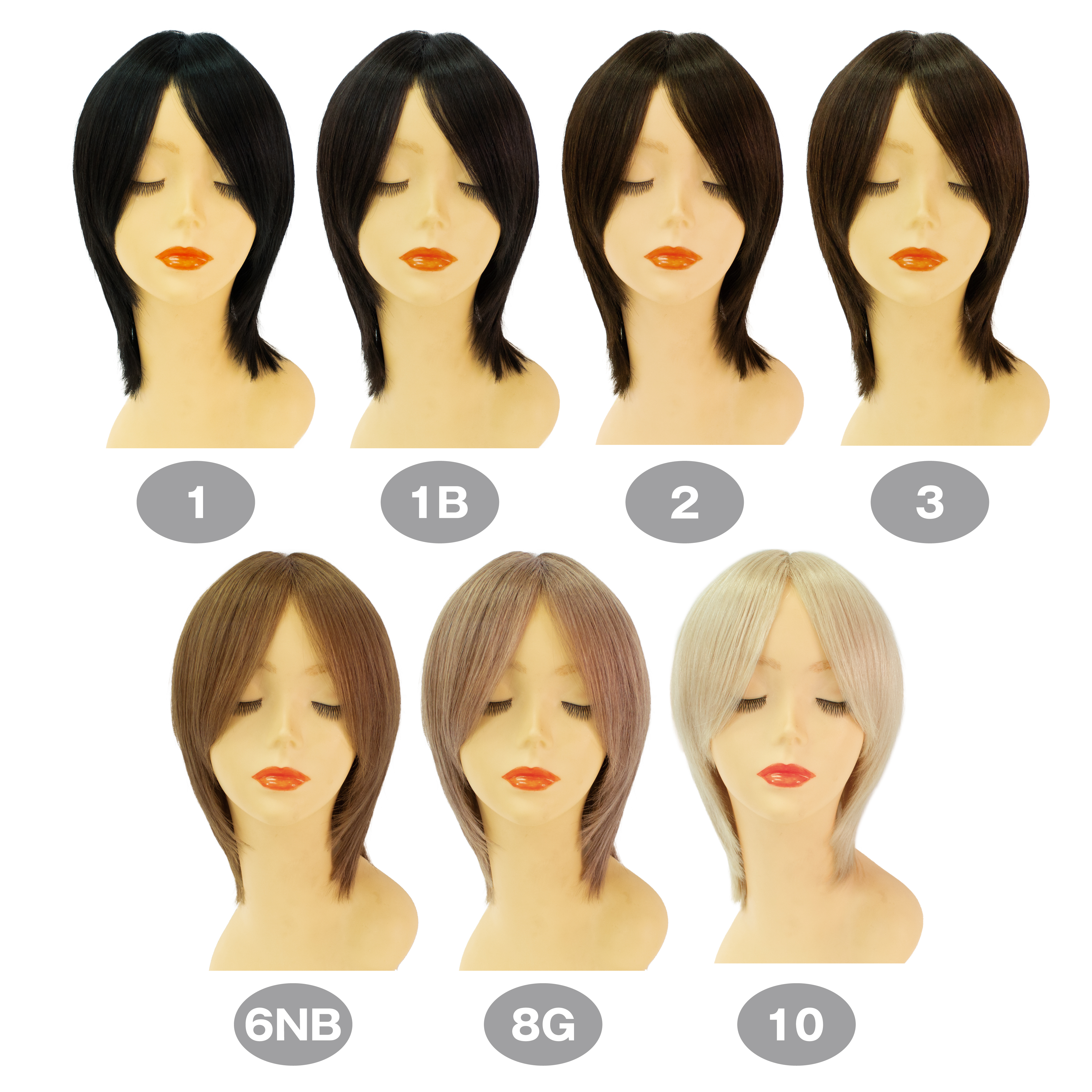 20cm人毛ショート