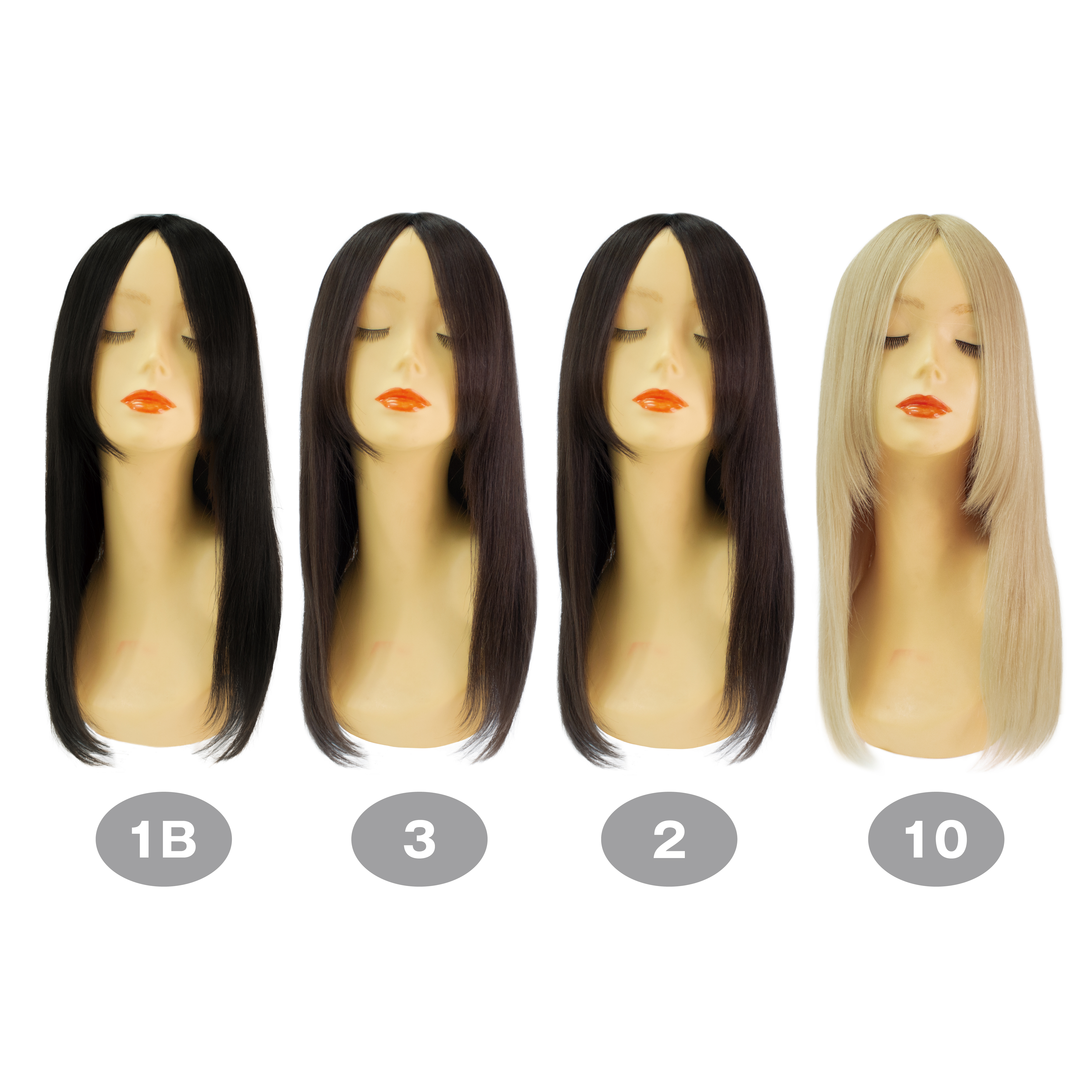 50cm人毛ストレートロング